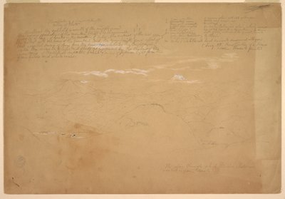 Uitzicht over Chota Vallei, tussen Ibarra en Puntal, Ecuador door Frederic Edwin Church