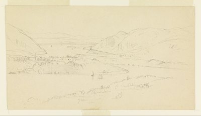 Uitzicht op West Point vanaf Castle Rock door Frederic Edwin Church