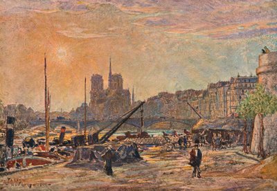 Parijs door Frederic Anatole Houbron