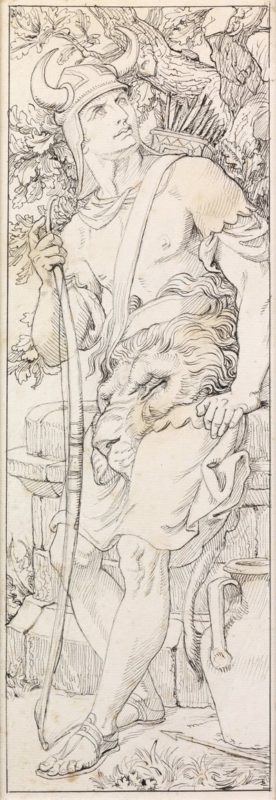 Moed voor de Kapel van de Hemelvaart door Frederic James Shields