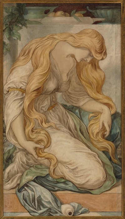 Maria Magdalena, 1879 door Frederic James Shields