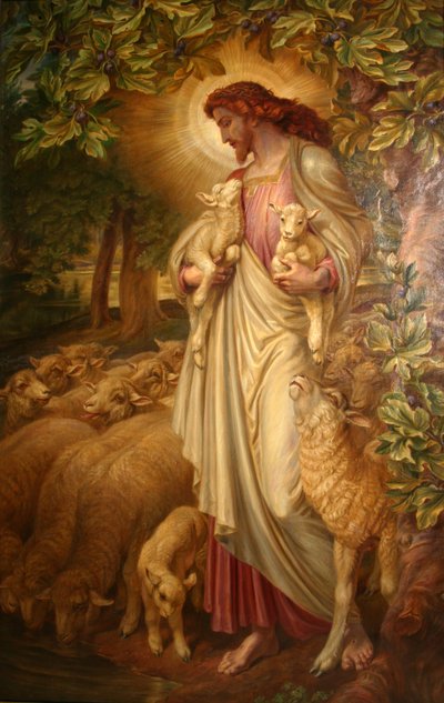 De Goede Herder door Frederic James Shields