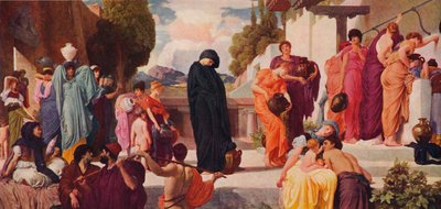 Gevangen Andromache, ca. 1886 door Frederic Leighton