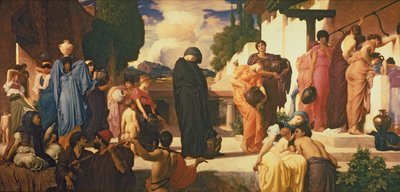 Gevangen Andromache, c.1888 door Frederic Leighton