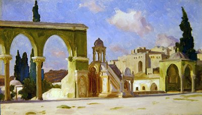 El Haram, Jeruzalem door Frederic Leighton