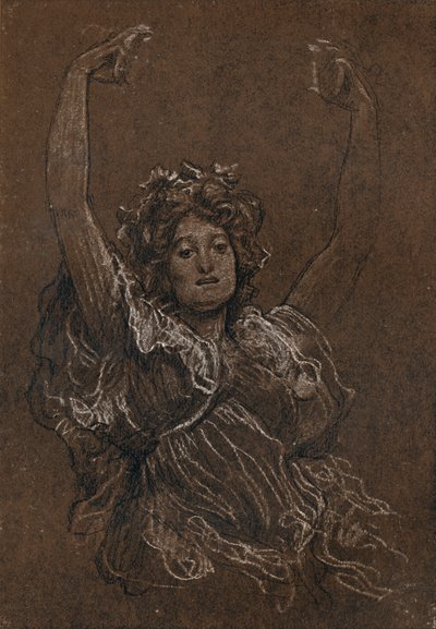 Vrouwelijke Studie door Frederic Leighton