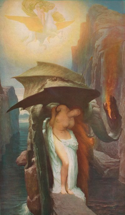 Perseus en Andromeda, 1891 door Frederic Leighton