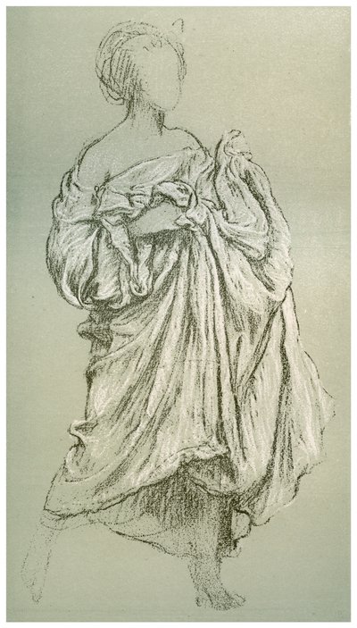 Studie van Daphnephoria, ca. 1880-1882 door Frederic Leighton