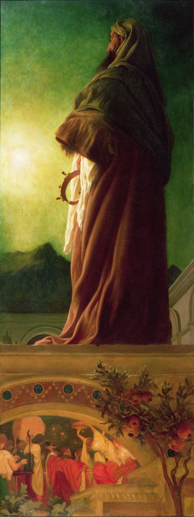 De ster van Bethlehem, c.1862 door Frederic Leighton