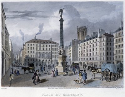 Place du Chatelet - in 