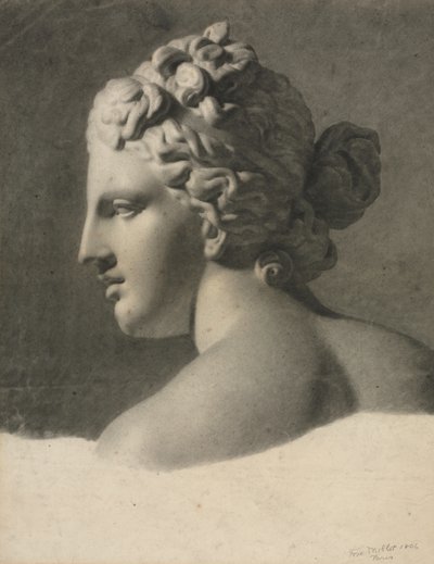 Studie van een Gipsafgietsel (a la bosse) door Frederic Millet