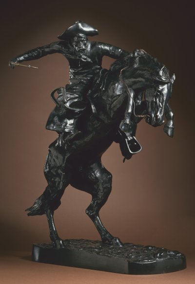 De Bronco Buster door Frederic Remington