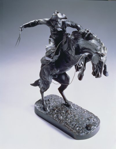 De Bronco Buster, 1889 door Frederic Remington