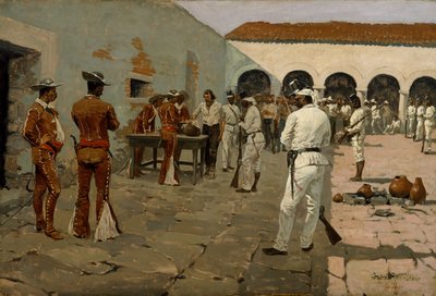 De Mier Expeditie: De tekening van de zwarte boon door Frederic Remington