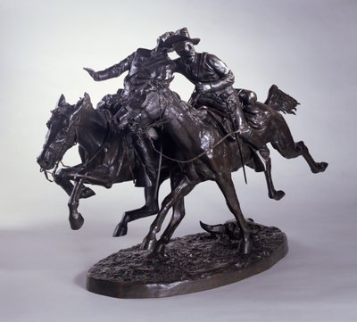 De gewonde Bunkie door Frederic Remington