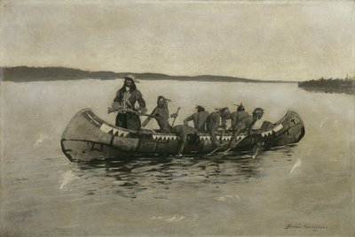 Dit was een fatale inscheping door Frederic Remington