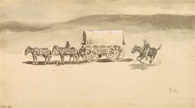 Zonder titel door Frederic Remington