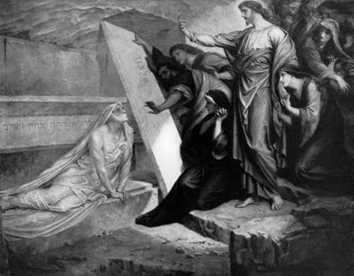 De opwekking van Lazarus, 1926 door Frederic Shields
