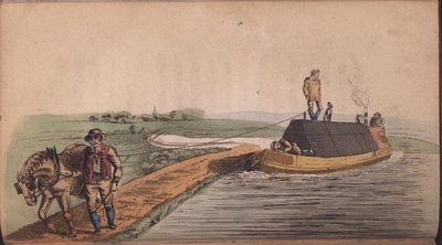 De schipperstoren uit Ackermanns World in Miniature door Frederic Shoberl