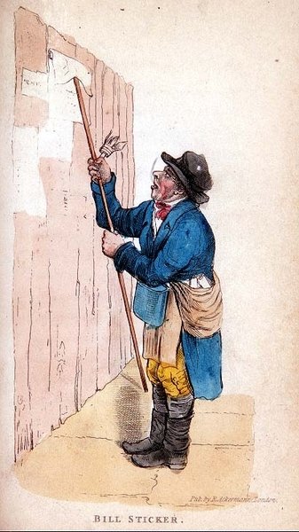 De plakker uit Ackermanns World in Miniature door Frederic Shoberl