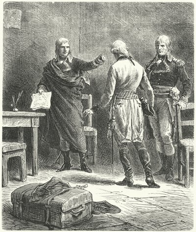 De capitulatie van Mantua aan Napoleon Bonaparte door Frederic Theodore (after) Lix
