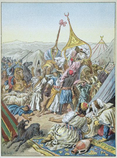 De smala van Abd-El-Kader werd ingenomen op 16 mei door Frederic Theodore Lix