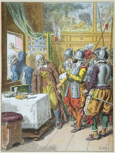 La Fronde: De dag van de barricades van 26 augustus door Frederic Theodore Lix