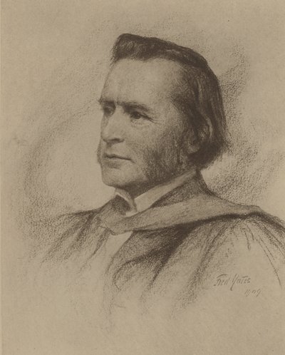 Fettes College, Dr W A Heard door Frederic Yates