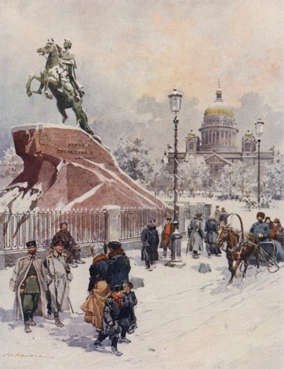 Monument van Peter I door Frederic de Haenen
