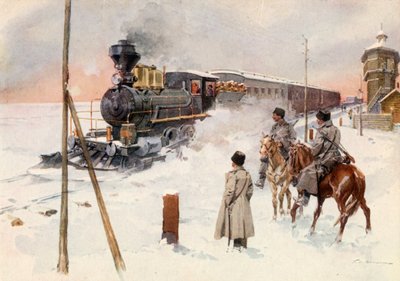 De Trans-Siberische Spoorlijn door Frederic de Haenen
