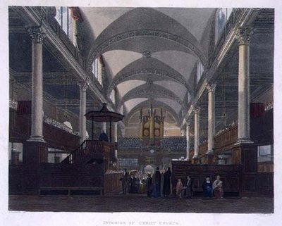 Interieur van Christ Church, uit 