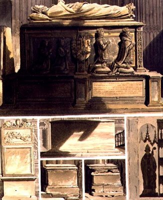 Graven uit de kapel van Edward de Belijder, plaat L uit 