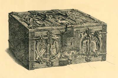 Kist, ca. 1400, 1881 door Frederick Albert Slocombe