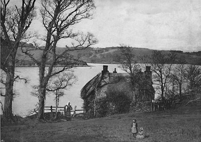 De rivier Fal, vanaf Tolvern, ca. 1896 door Frederick Argall