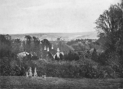 Truro, vanaf Kenwyn, ca. 1896 door Frederick Argall