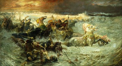 De hereniging van de wateren, 1900 door Frederick Arthur Bridgman