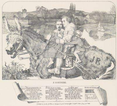Een nachtmerrie, 4 mei 1857 door Frederick Augustus Sandys