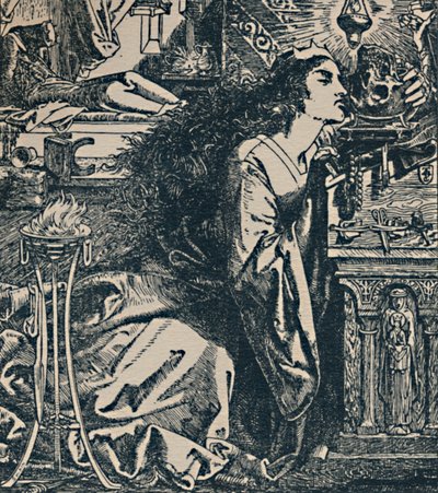 Rosamond, koningin van de Lombarden, c1850-1900, 1923 door Frederick Augustus Sandys