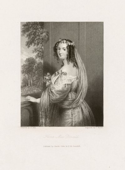 Flora MacDonald, ca. 1850 door Frederick Bacon