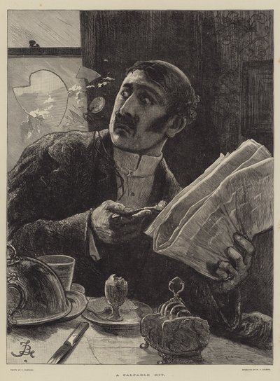 Een Voelbare Treffer door Frederick Barnard