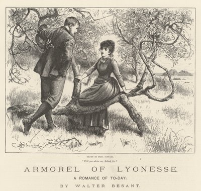 Armorel van Lyonesse, Een Romantiek van Vandaag, door Walter Besant door Frederick Barnard