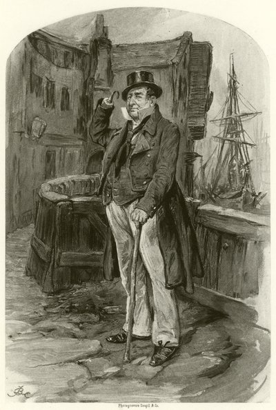 Kapitein Cuttle door Frederick Barnard