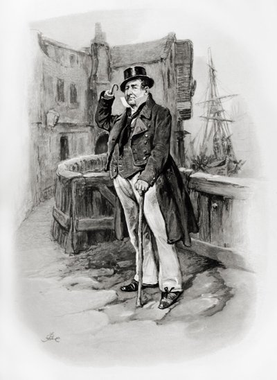 Dombey door Charles Dickens door Frederick Barnard