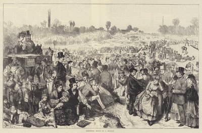 Hampstead Heath op een Vakantie door Frederick Barnard