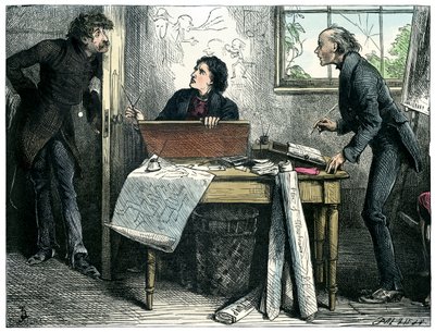 Martin Chuzzlewit door Charles Dickens door Frederick Barnard