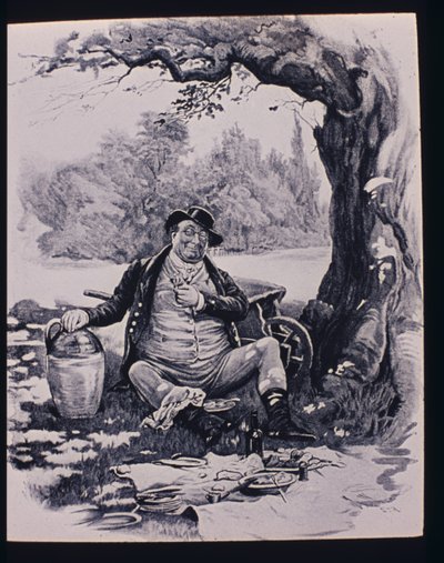 Mr Pickwick, 1870-79 door Frederick Barnard