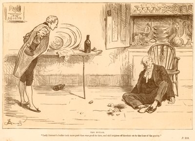 De Butler door Frederick Barnard