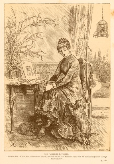 De Favoriete Dochter door Frederick Barnard