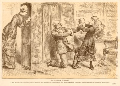 De Favoriete Dochter door Frederick Barnard