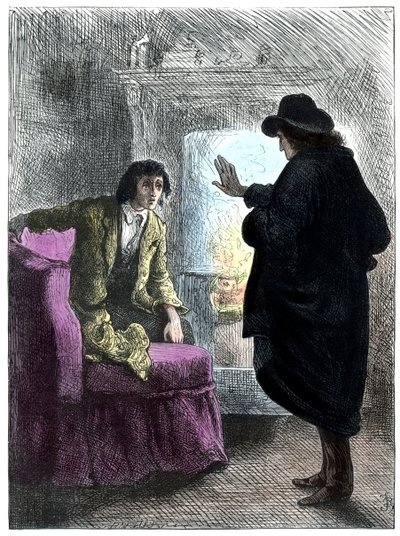 De Geest van de Man door Charles Dickens door Frederick Barnard